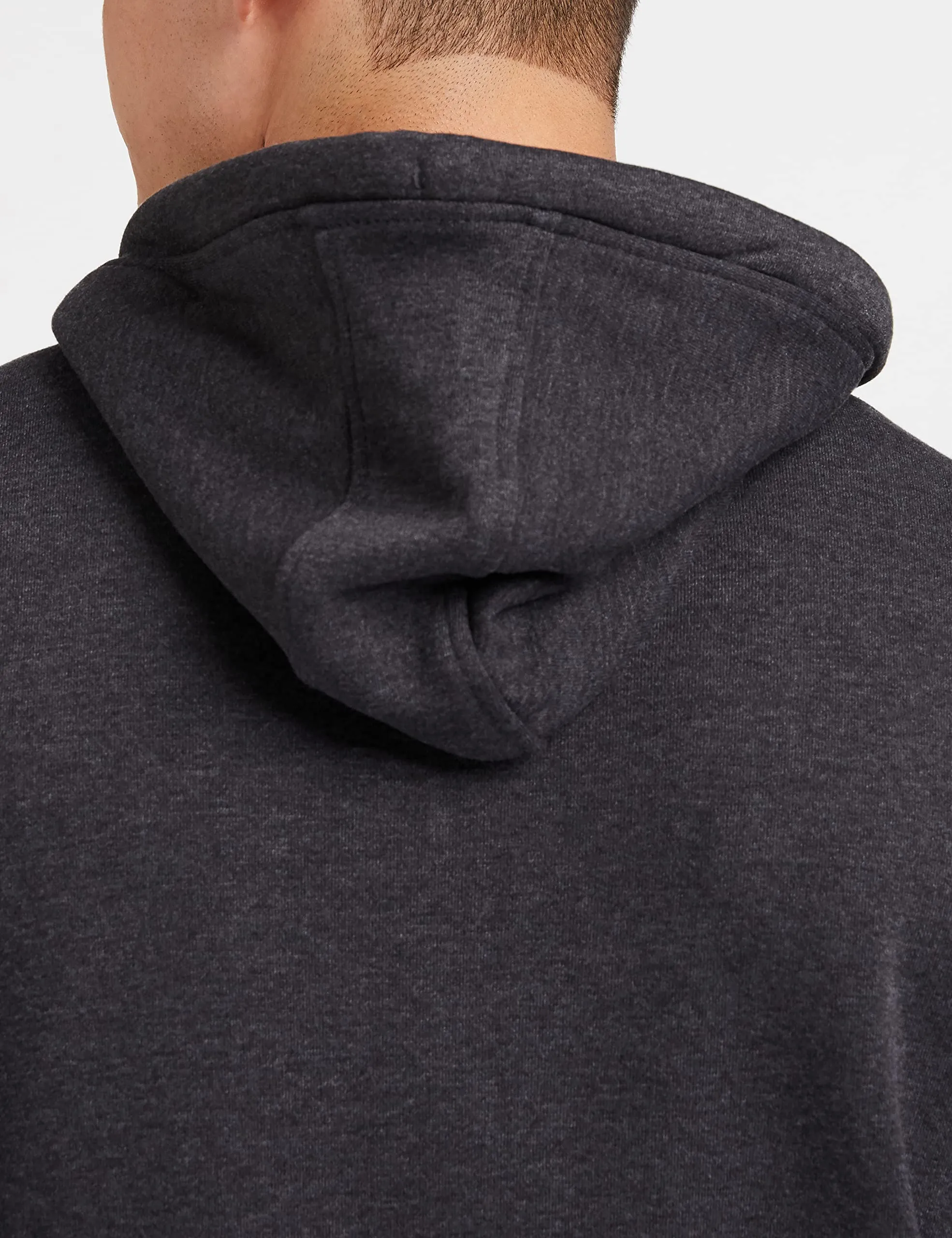 Allen Solly Men's Cotton Hooded Neck Sweatshirt (ASSTORGPL62407L_Anthra Melange VMBK30_Anthra Melange_L)