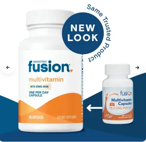 Bariatric Fusion One Per Day Multivitamin with Iron 90 Capsules