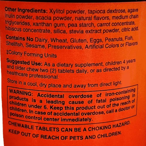 Chewable Kids' Multi, 120 tab Grape
