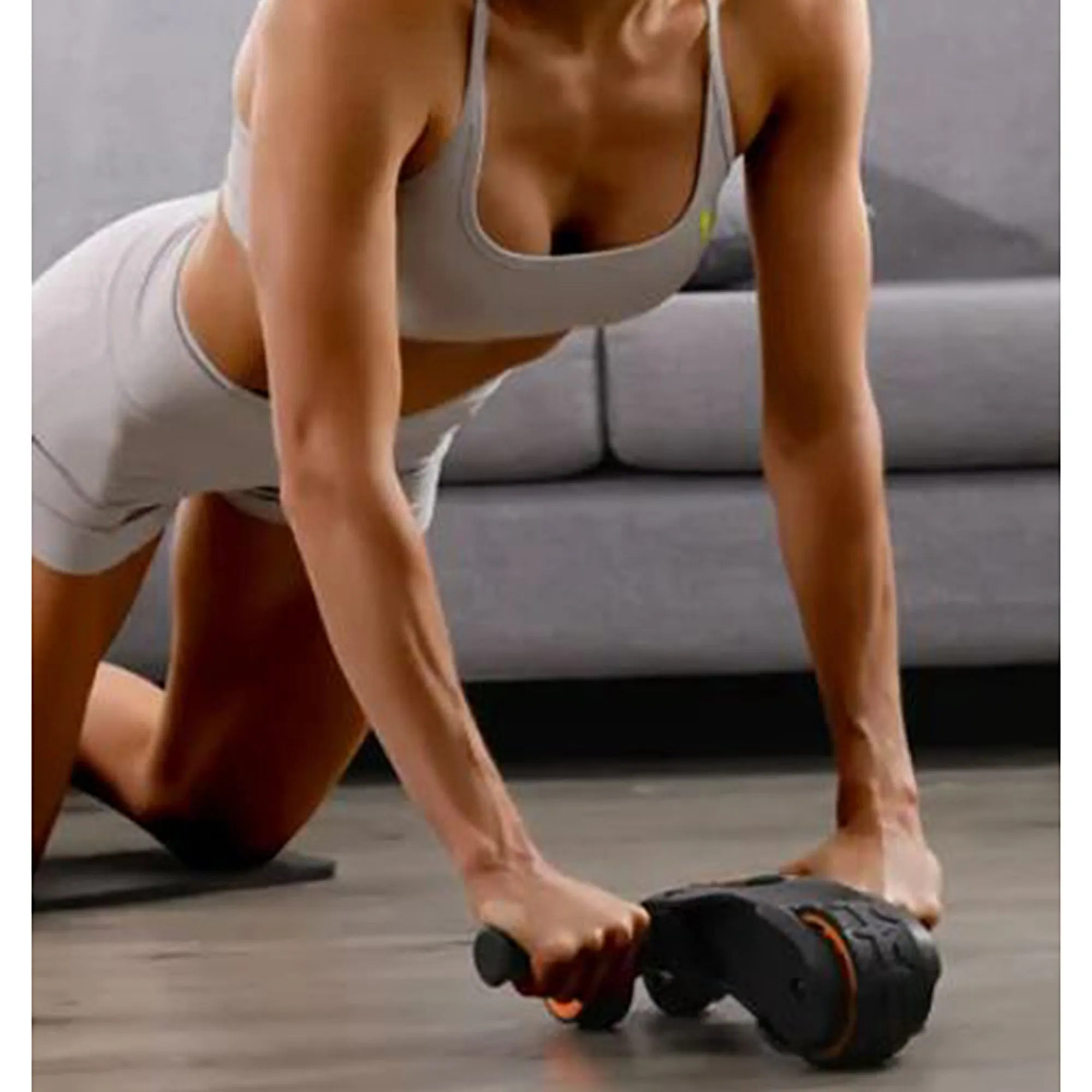 Folding Abdominal Wheel Abdomen Wheel Exercise