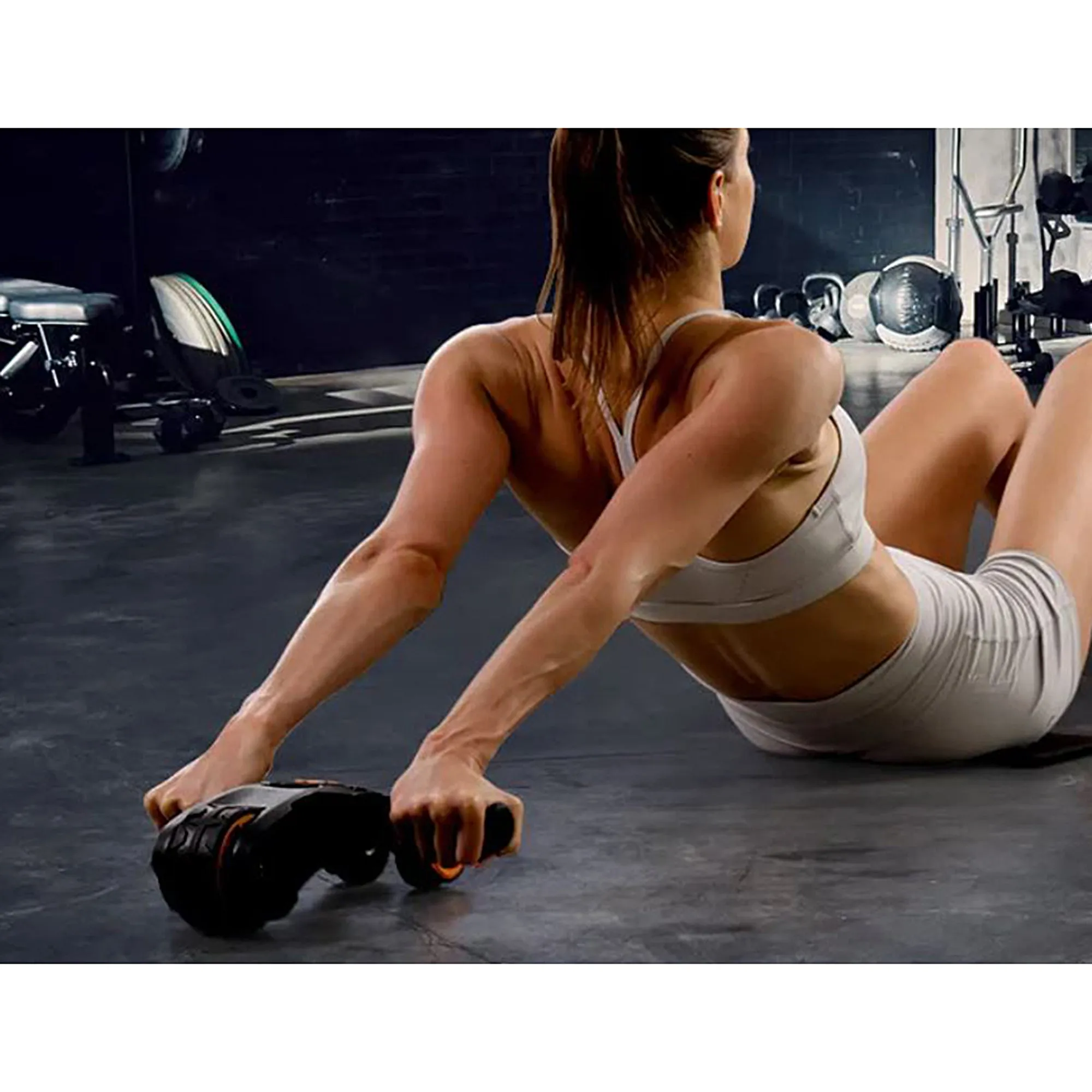 Folding Abdominal Wheel Abdomen Wheel Exercise
