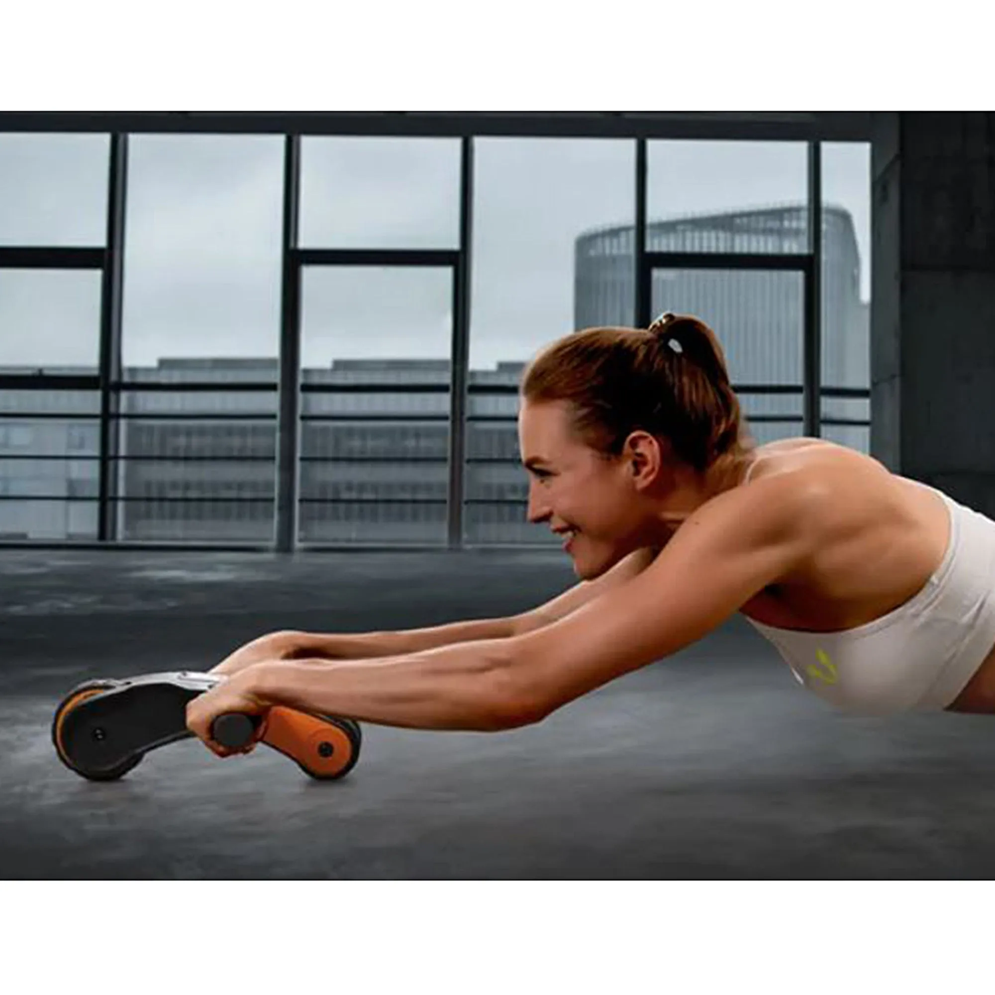 Folding Abdominal Wheel Abdomen Wheel Exercise