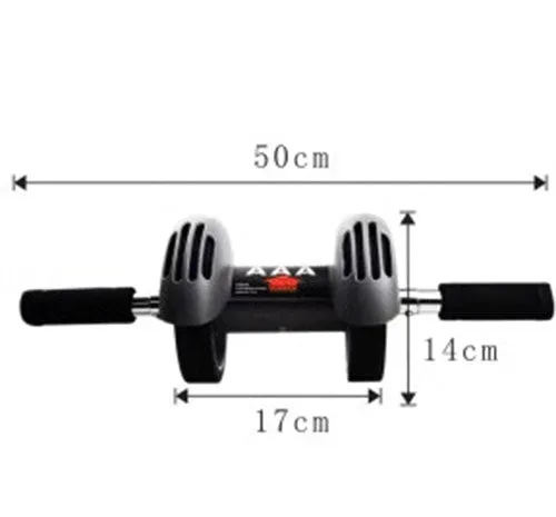 Full Body Power Stretch Pro AB Wheel ABS Abdominal Wheel Roller 6 Pack Work Out with Mat (FE014)