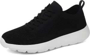 Grand Attack Walking Tennis Shoes for Women-Non Slip On Breathable Mesh Sneakers,Comfort&Lightweight Soft Sole