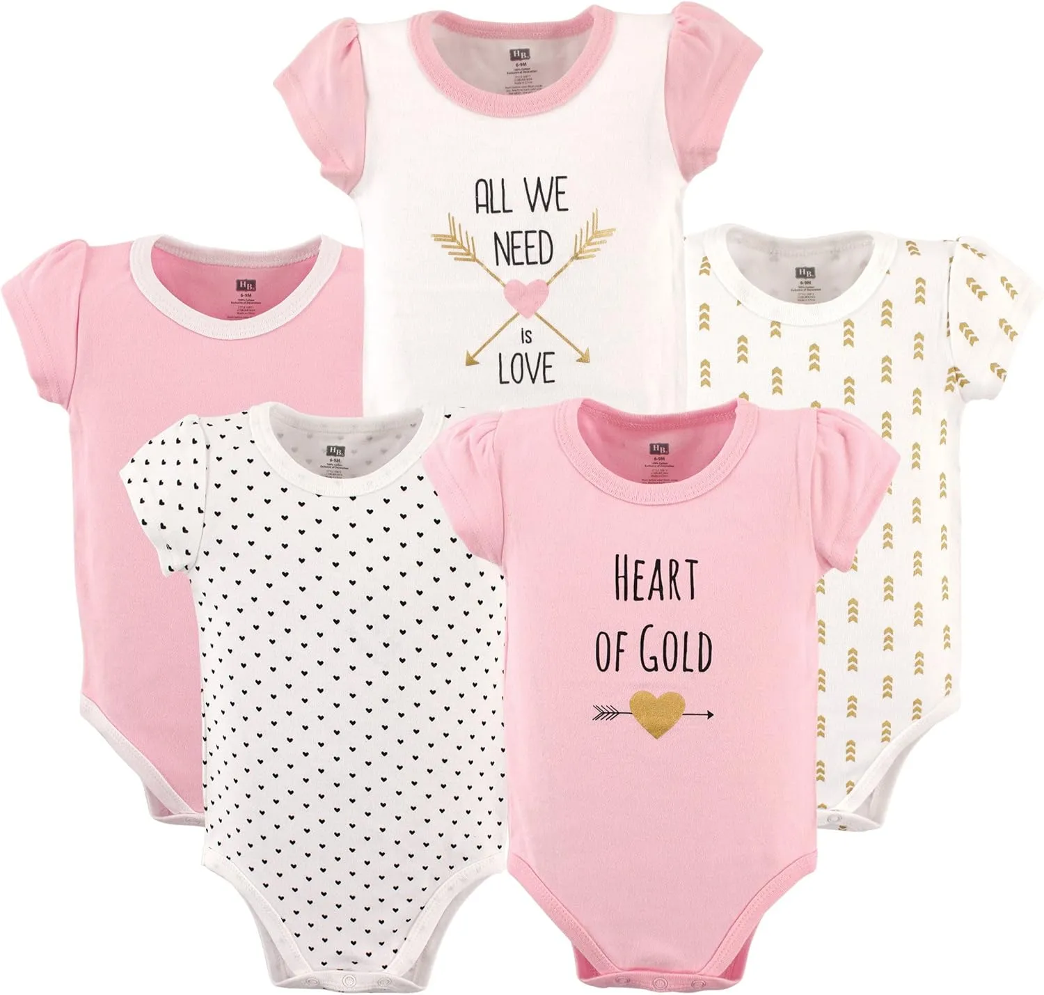Hudson Baby Unisex Baby Cotton Bodysuits
