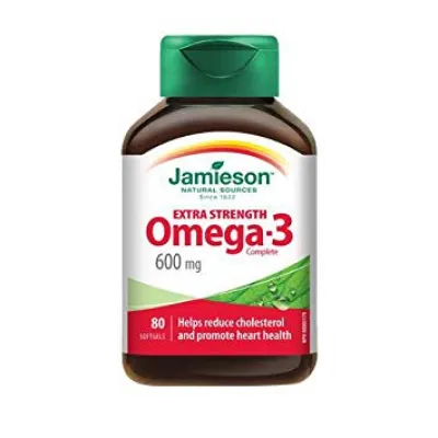 Jamieson Extra Strength Omega-3 600mg softgels