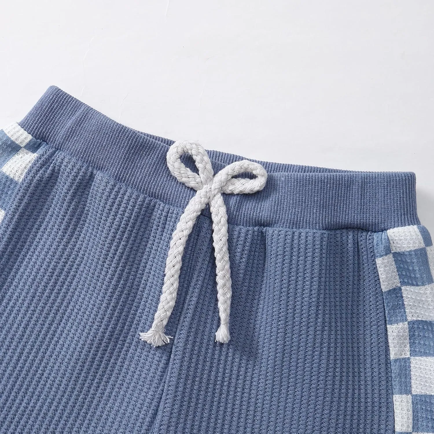 Kid Toddler Boy Clothes Color Block Sweatshirt and Casual Pants 2Pcs Boys Fall Winter Outfits 1-5T