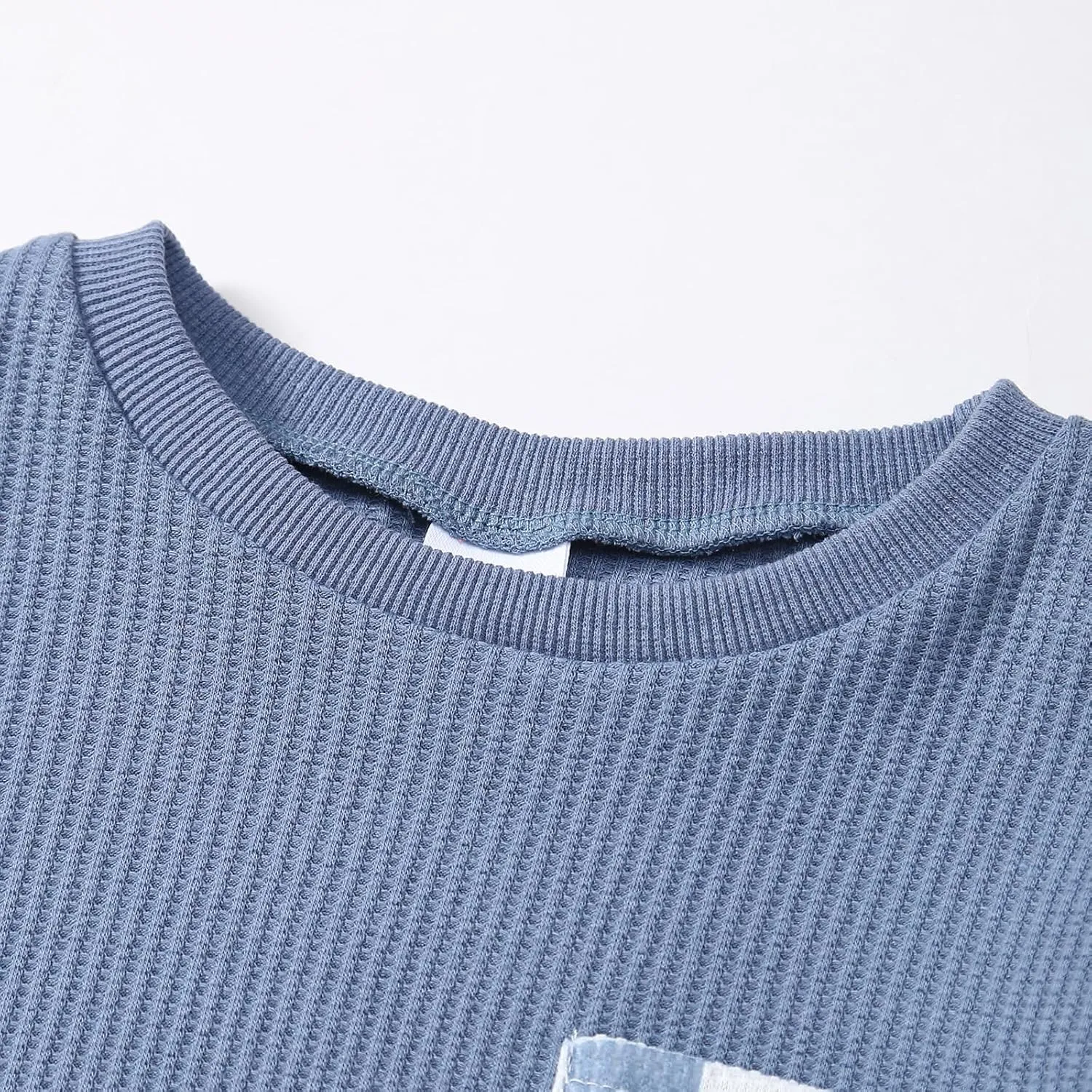 Kid Toddler Boy Clothes Color Block Sweatshirt and Casual Pants 2Pcs Boys Fall Winter Outfits 1-5T