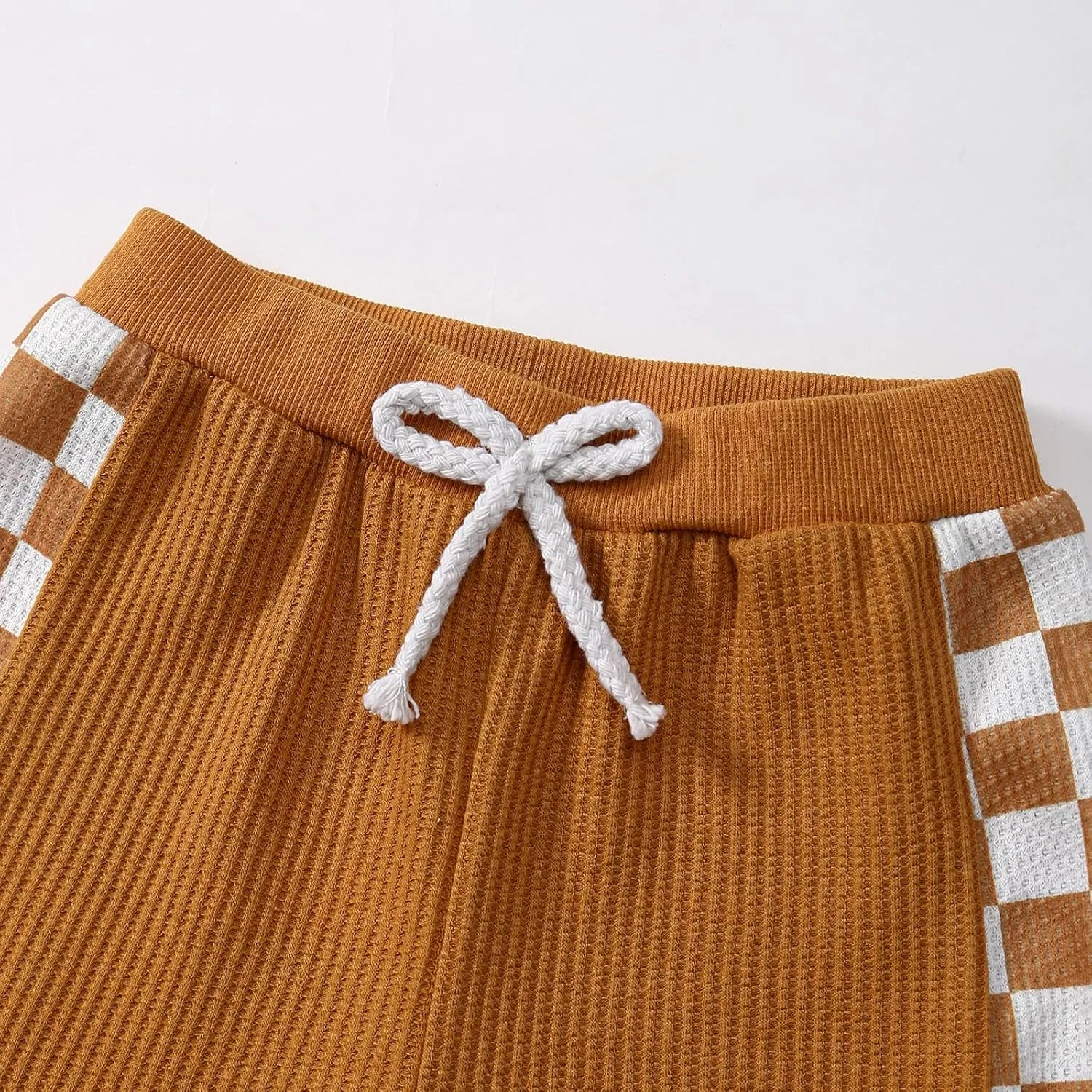 Kid Toddler Boy Clothes Color Block Sweatshirt and Casual Pants 2Pcs Boys Fall Winter Outfits 1-5T