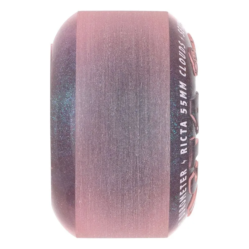 Ricta 55mm 78a Iridescent Clouds Pink Skateboard Wheels 4pk