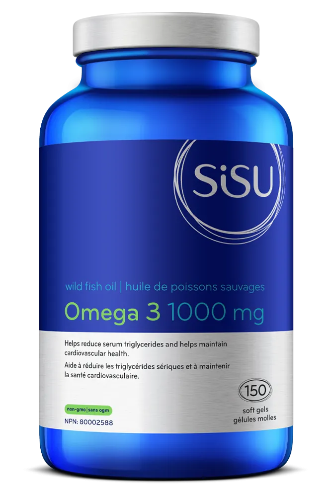 Sisu Omega 3 1000mg 150 Softgels