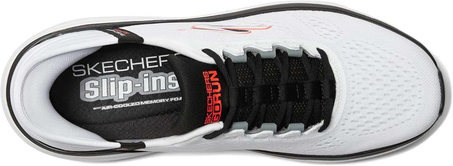 Skechers Men's Hands Free Slip-ins Max Cushioning Suspension-Linear Focus Sneaker
