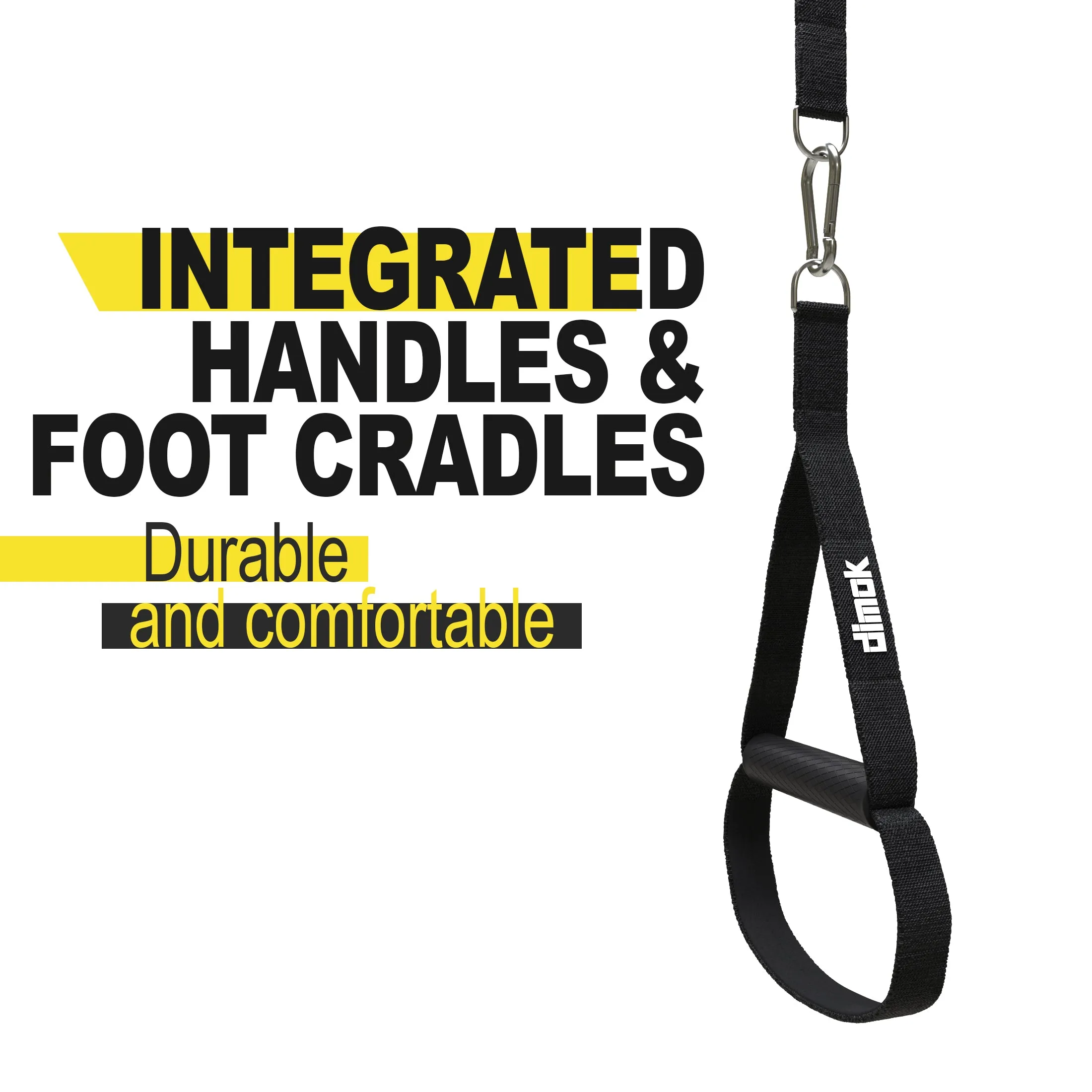 Suspension Trainer Home Gym Resistance Exercise Full Body Workout
