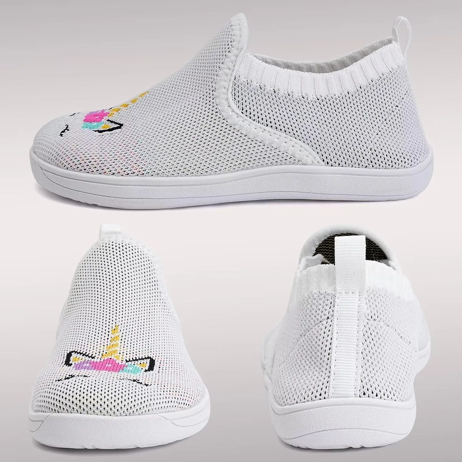 WateLves Wide Toddler Water Shoes Little Boys Girls Barefoot Shoes Quick Dry Slip on Aqua Socks for Swim Beach Pool Water Sport