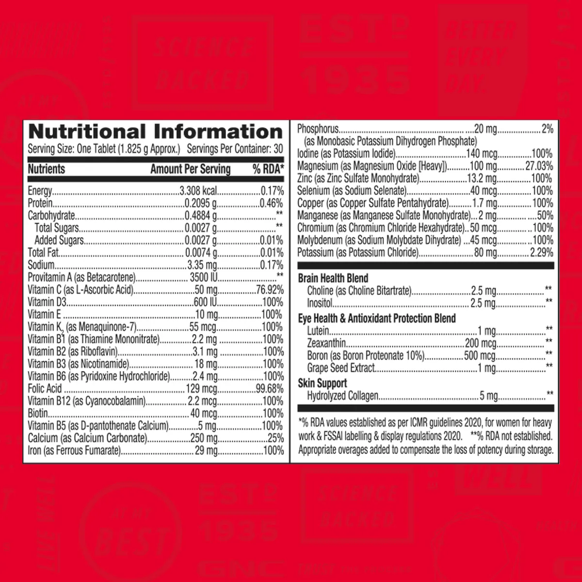 Womens One Daily Multivitamin - Clearance Sale